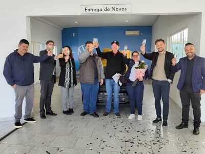 Morador de Nova Laranjeiras ganha carro 0 km em promoção da Volkswagen “Fevereiro da Sorte”